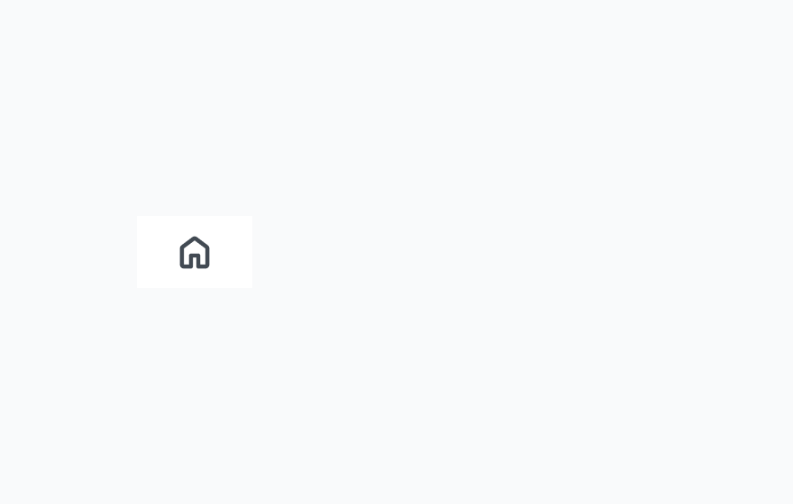 isExpanded Falseの状態。ナビゲーション項目にアイコンのみが表示されています。