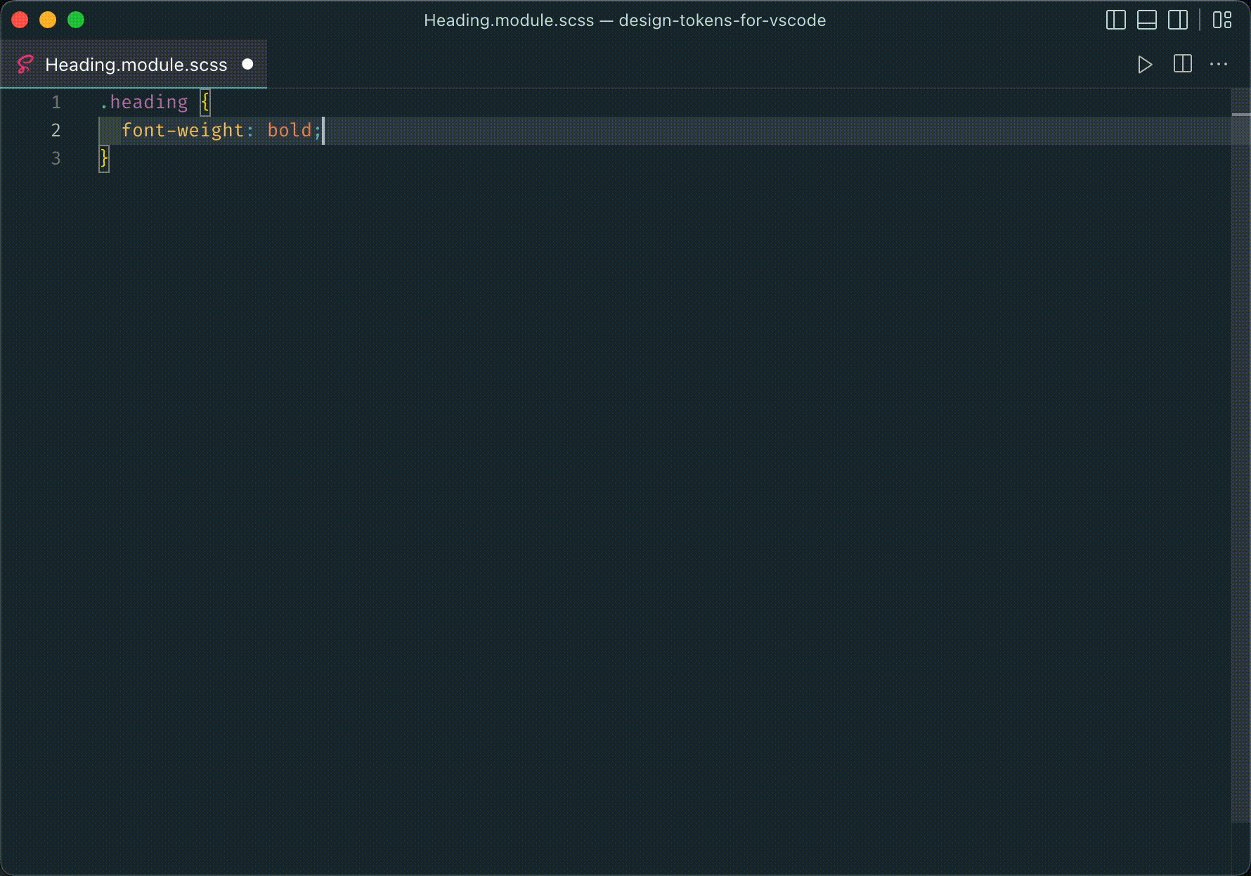動画: 途中までカスタムプロパティを入力することで候補が表示される流れ